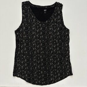 Gap Black Sleeveless Top Size L Women